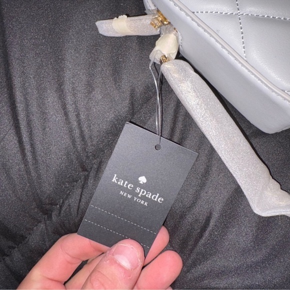 Kate Spade White Quilted Crossbody Bag: BRAND‎ NEW WITH TAGS…$360 Retail - Picture 3 of 9